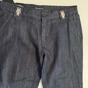 Charcoal Flare Jeans for Women